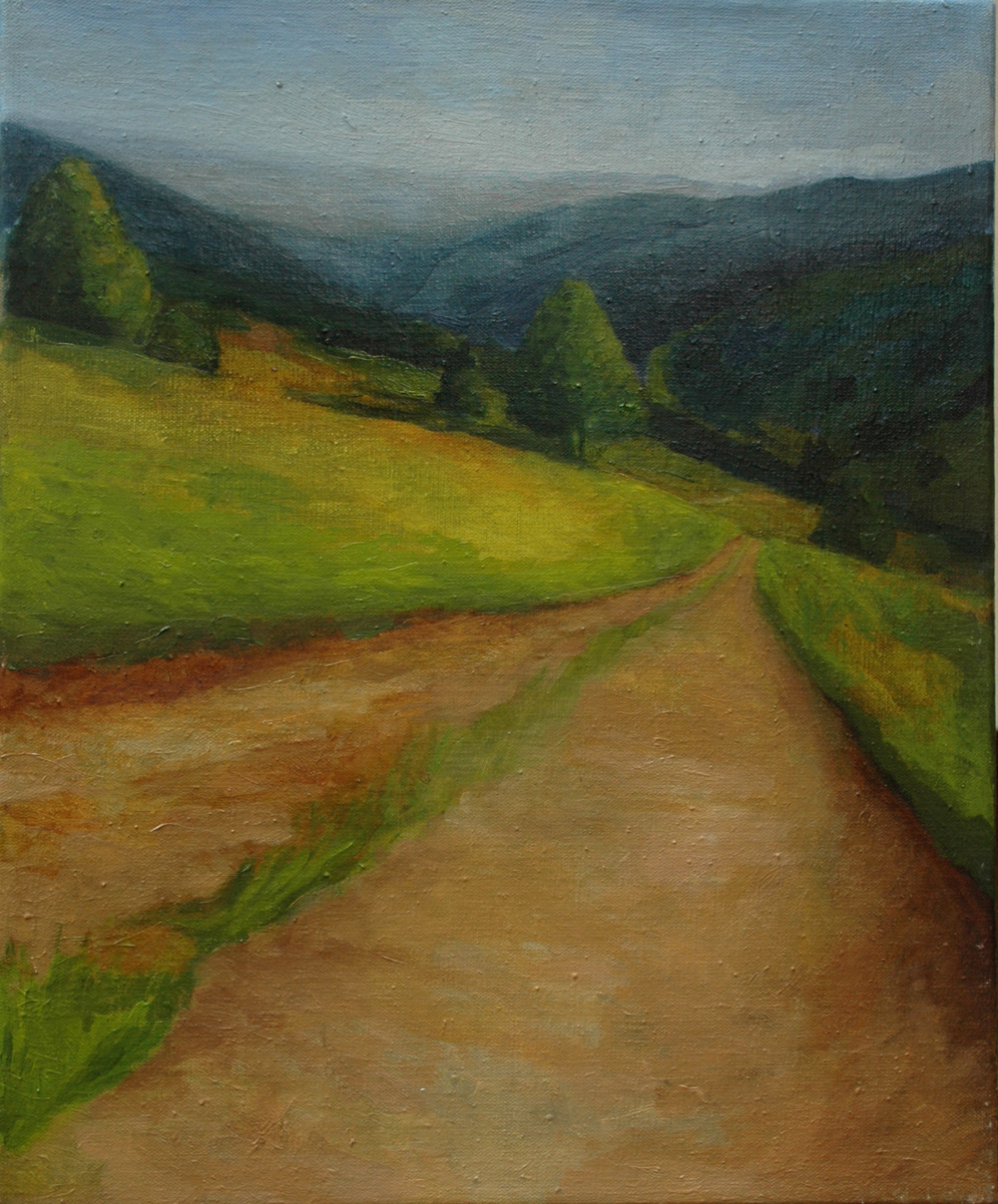 Cesta I., olej na plátne, 55x45cm, 2007.jpg