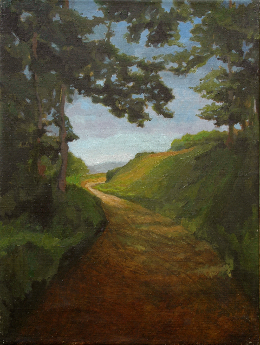 Cesta III., olej na plátne, 60x45cm, 2007.jpg